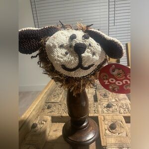 ZOONI Puppy Love baby beanie hat balaclava NWT